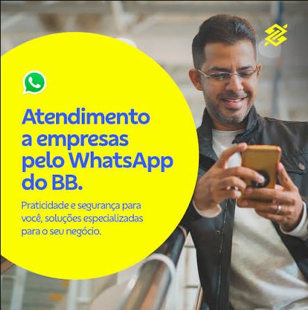Atendimento a empresas pelo WhatsApp do BB
